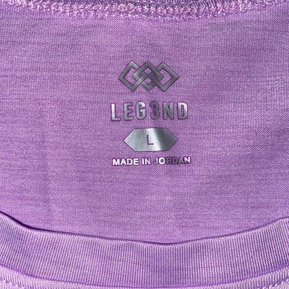 Women's LEG3ND purple tank top nwt size large - Picture 2 of 4